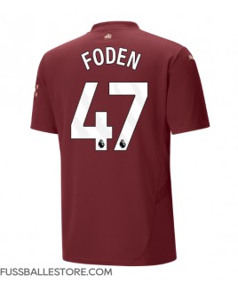 Günstige Manchester City Phil Foden #47 3rd trikot 2024-25 Kurzarm